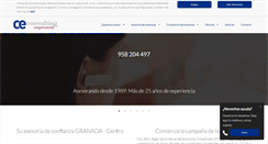 Desktop Screenshot of cegranada.es